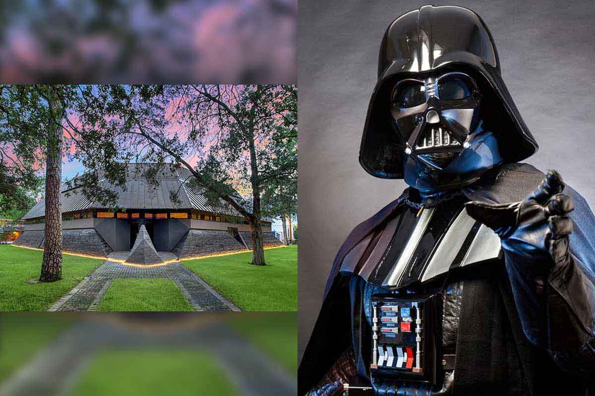 The Force Is Strong With This 43 Million Worth Darth Vader House