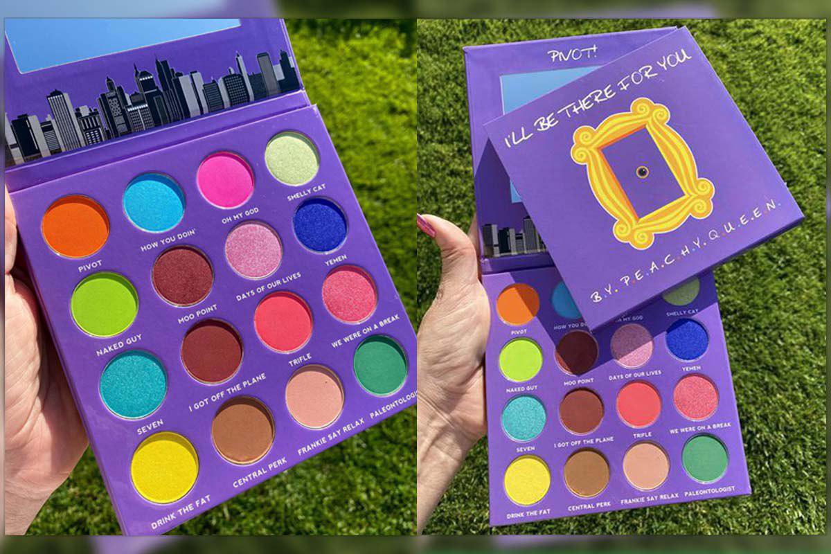 Peachy Queen releases a “F.R.I.E.N.D.S.” Inspired Eyeshadow Palette ...